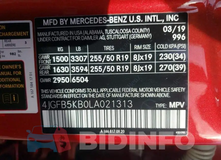 4JGFB5KB0LA021313 Photo# 13