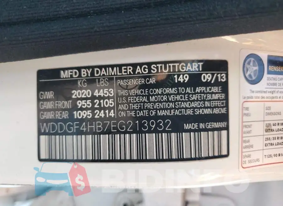 WDDGF4HB7EG213932 Photo# 12