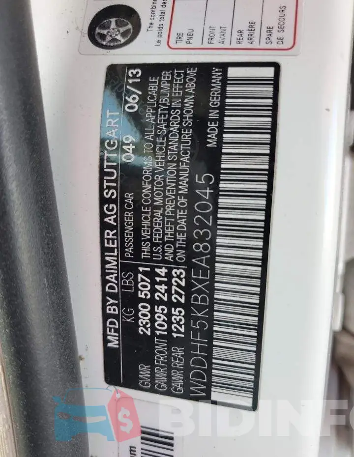 WDDHF5KBXEA832045 Photo# 12