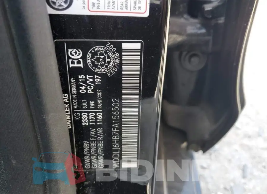 WDDLJ6HB7FA156502 Photo# 12