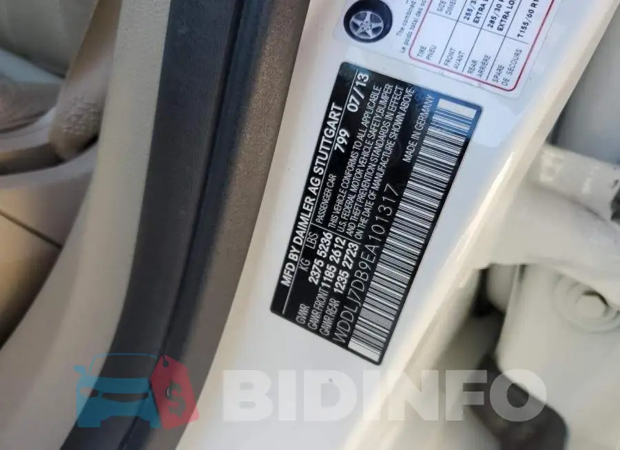 WDDLJ7DB9EA101317 Photo# 12