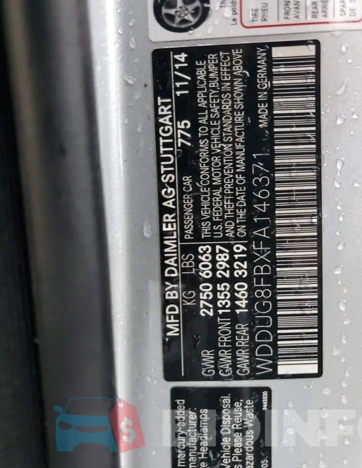WDDUG8FBXFA146371 Photo# 12