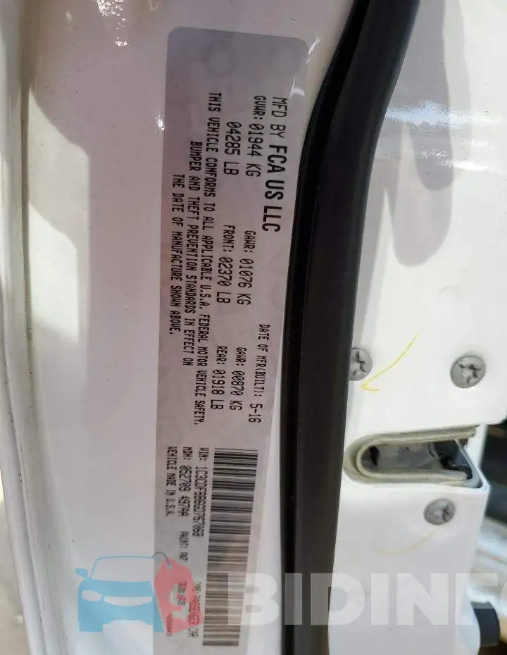 1C3CDFBB6GD767068 Photo# 13