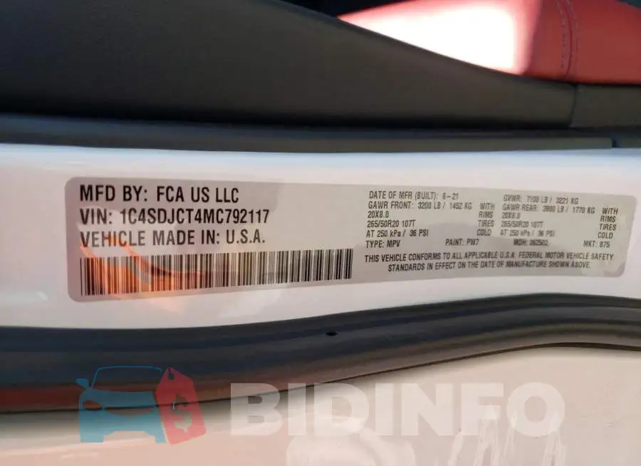 1C4SDJCT4MC792117 Photo# 13