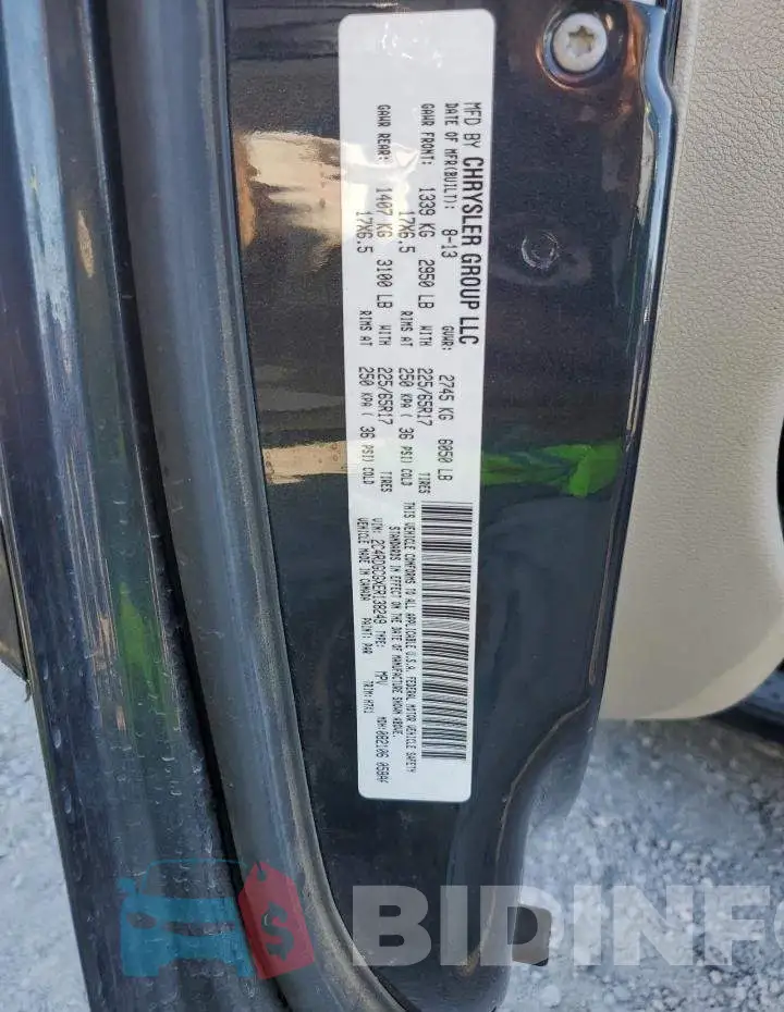 2C4RDGCGXER138249 Photo# 13