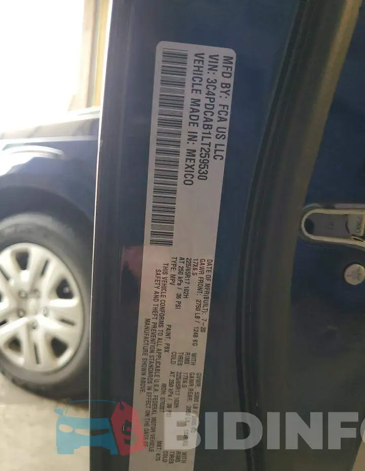 3C4PDCAB1LT259530 Photo# 14