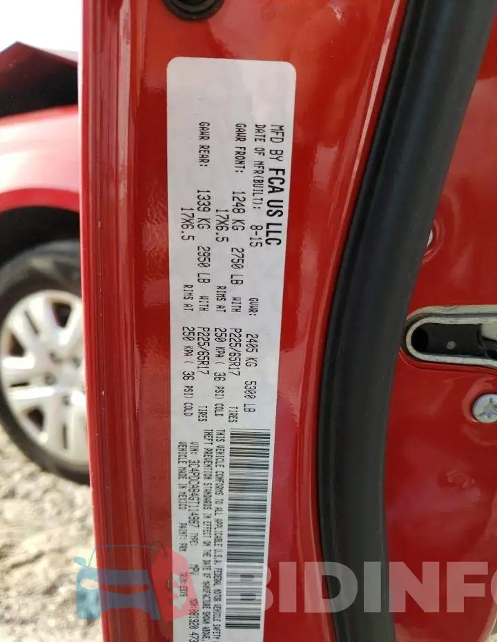 3C4PDCAB4GT114987 Photo# 13