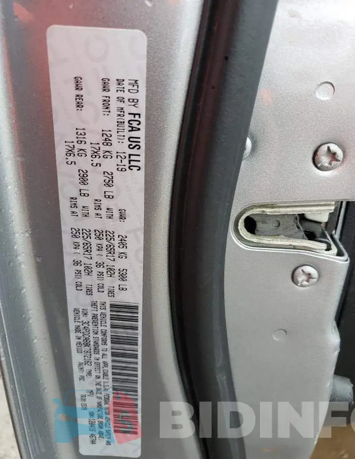 3C4PDCAB8KT872162 Photo# 13