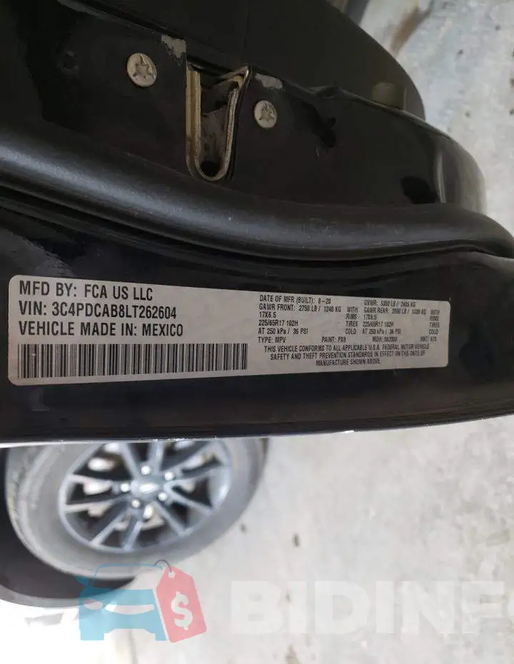 3C4PDCAB8LT262604 Photo# 13
