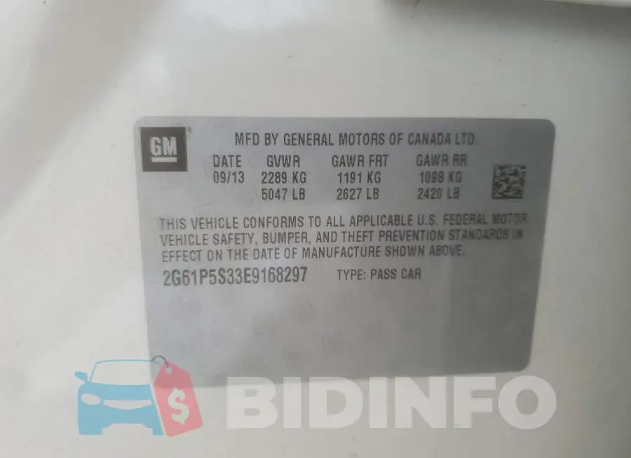 2G61P5S33E9168297 Photo# 12