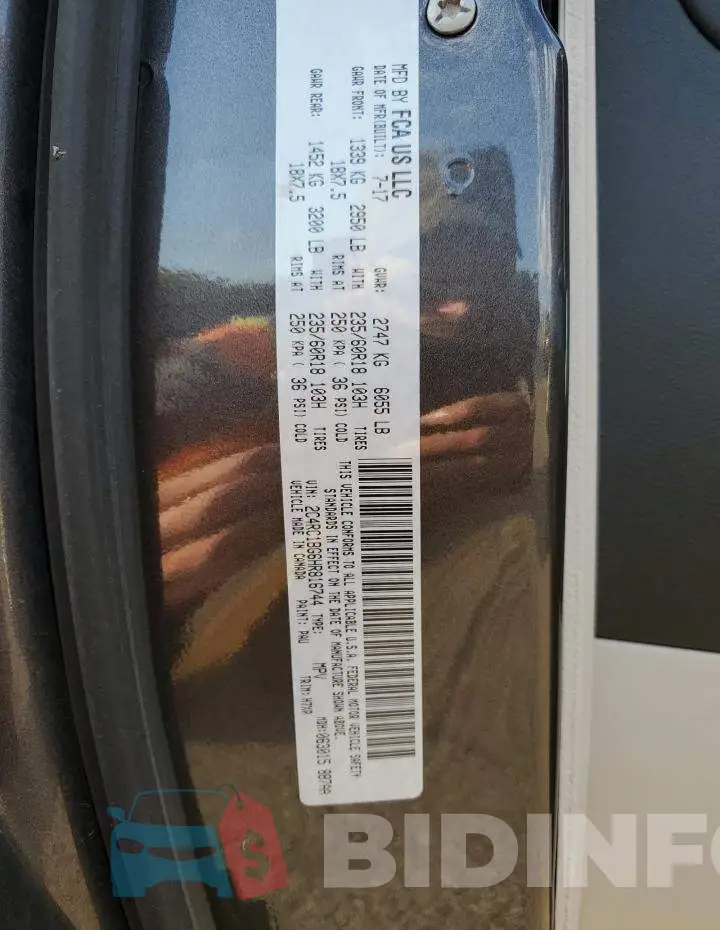 2C4RC1BG6HR816744 Photo# 13