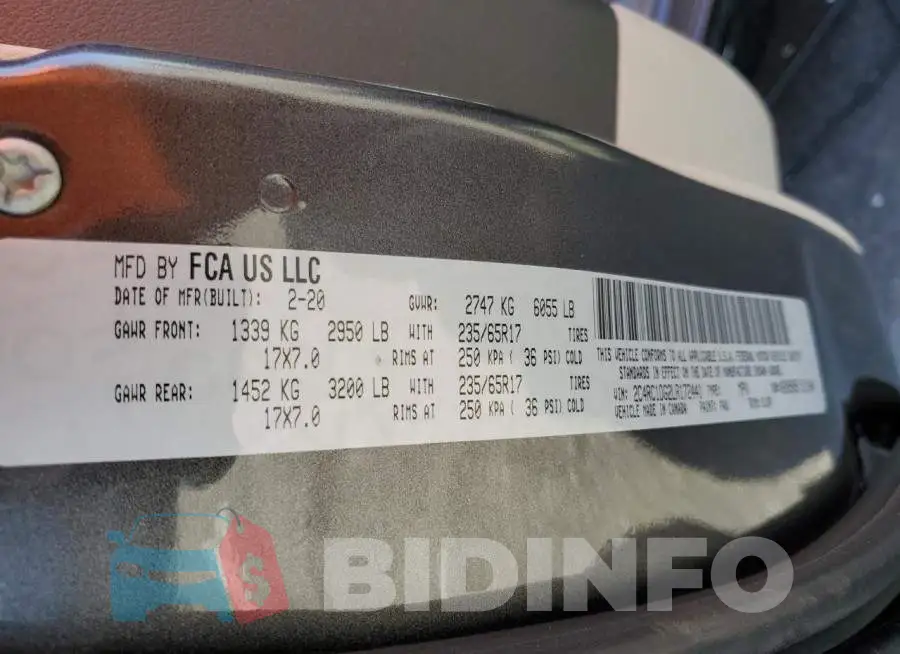 2C4RC1DG2LR172441 Photo# 13