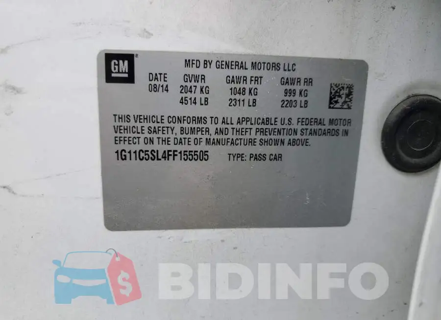 1G11C5SL4FF155505 Photo# 13
