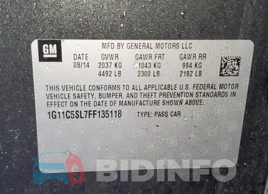 1G11C5SL7FF135118 Photo# 13
