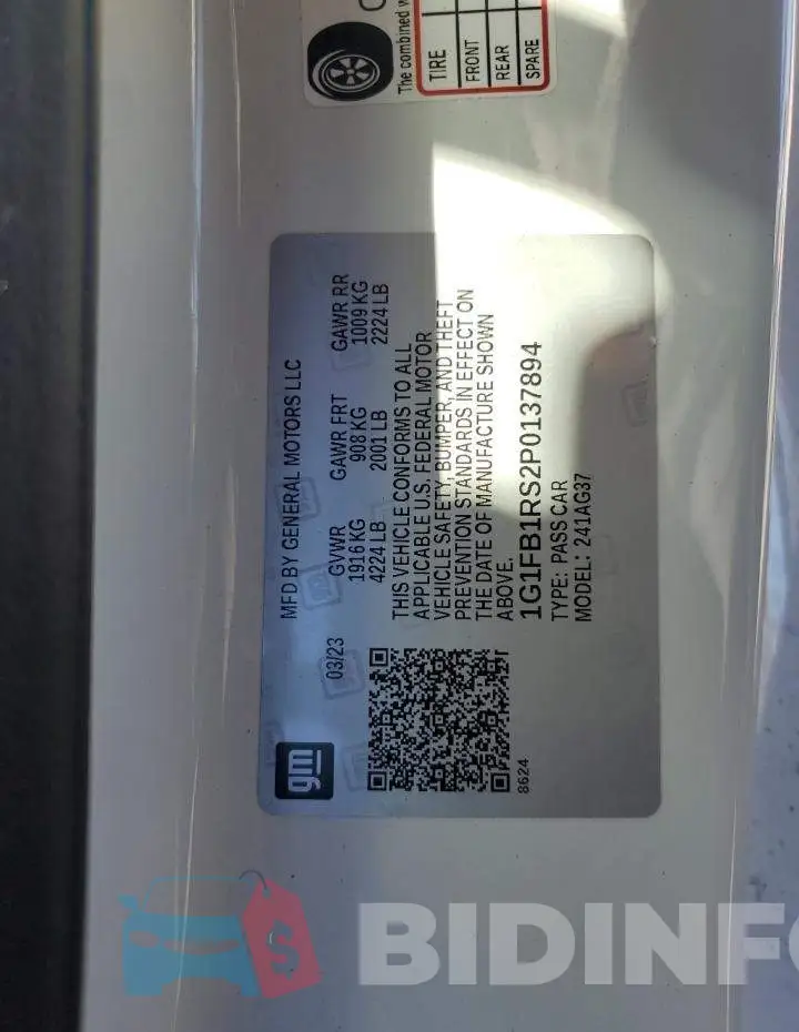 1G1FB1RS2P0137894 Photo# 12