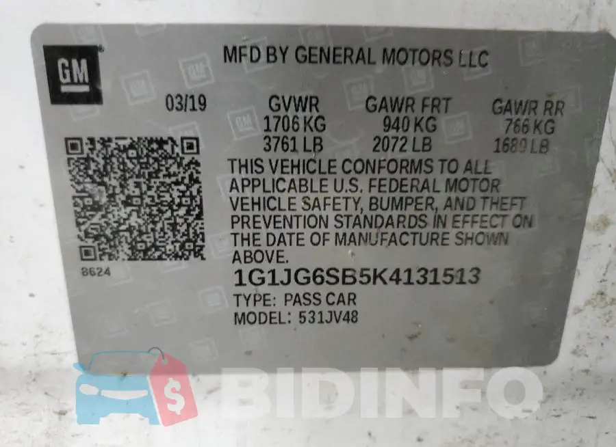 1G1JG6SB5K4131513 Photo# 12