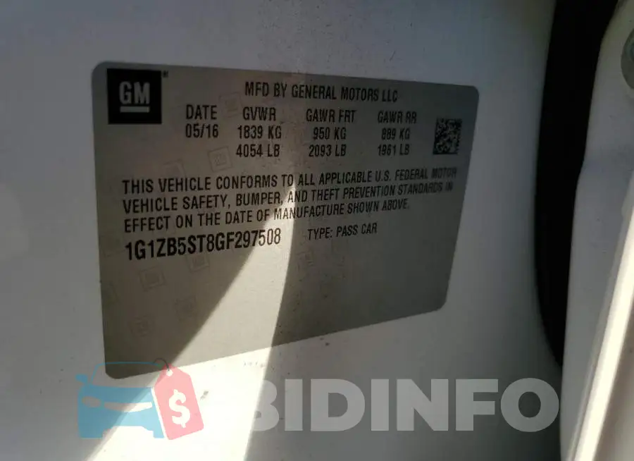 1G1ZB5ST8GF297508 Photo# 12