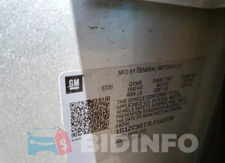 1G1ZC5ST3LF142730 Photo# 12
