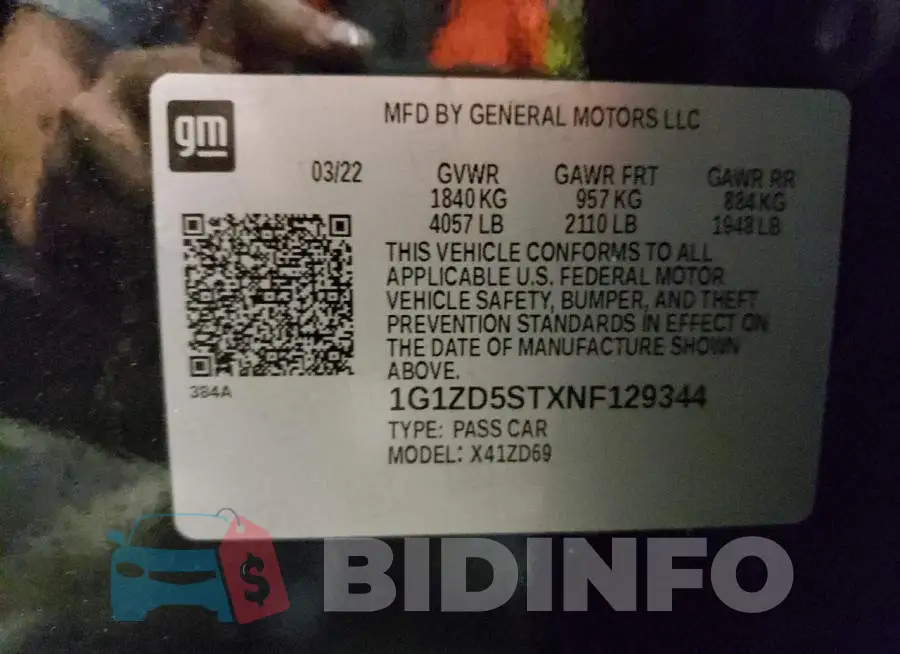 1G1ZD5STXNF129344 Photo# 12
