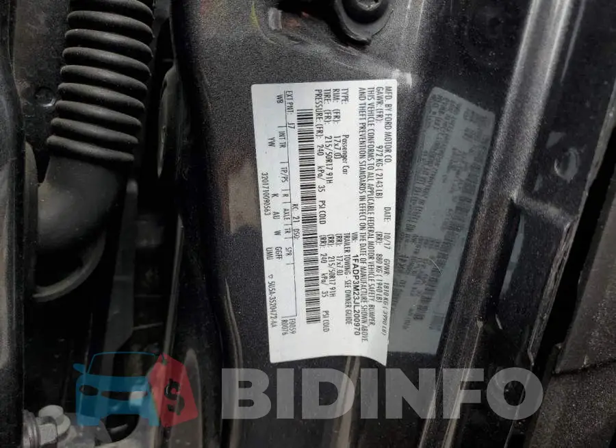 1FADP3M23JL200970 Photo# 12
