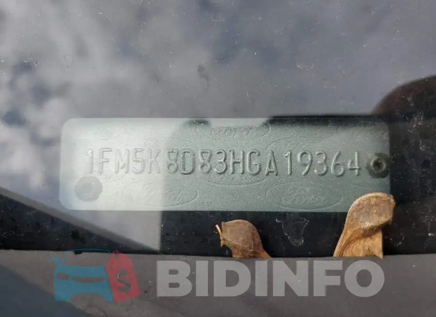 1FM5K8D83HGA19364 Photo# 12