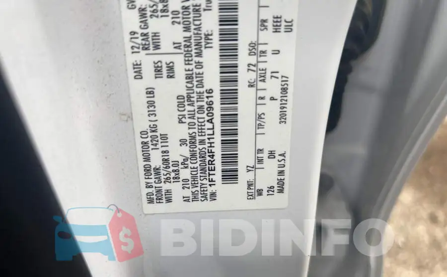 1FTER4FH1LLA09616 Photo# 10