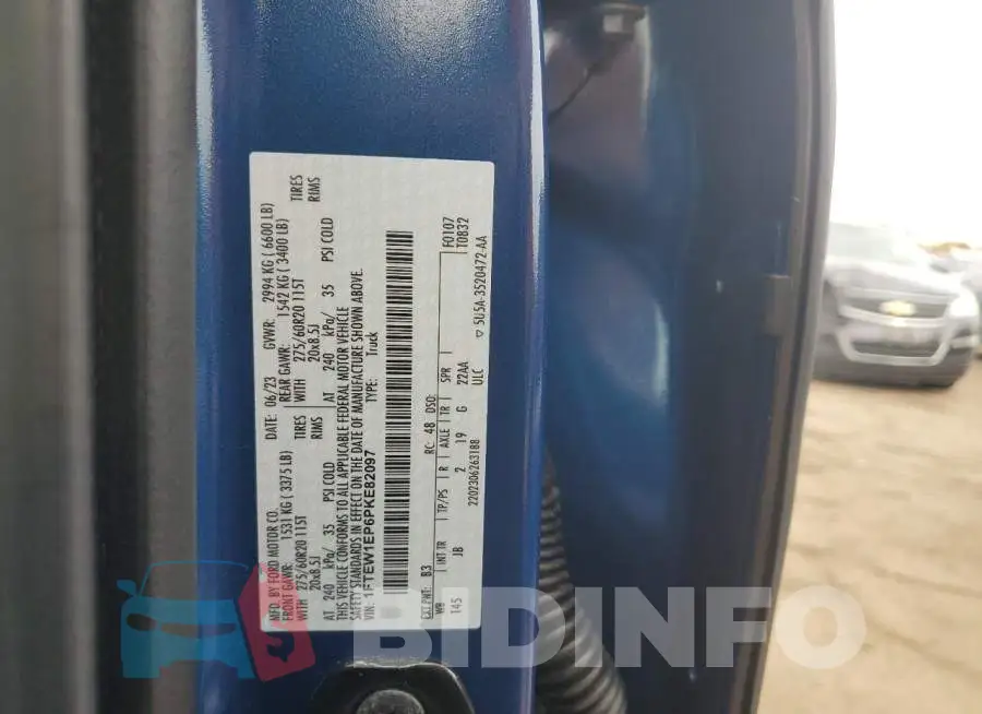 1FTEW1EP6PKE82097 Photo# 12