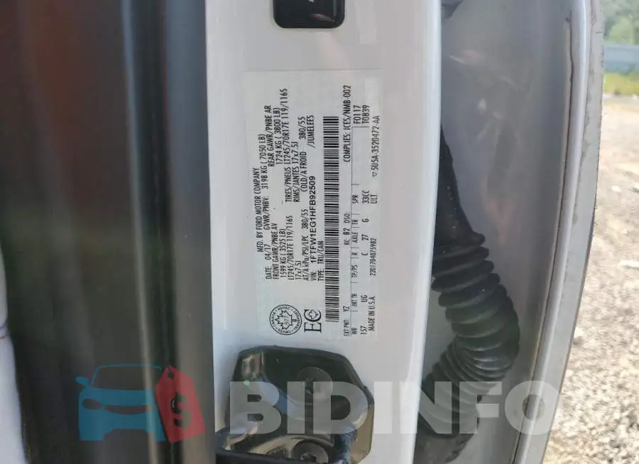 1FTFW1EG1HFB92509 Photo# 12