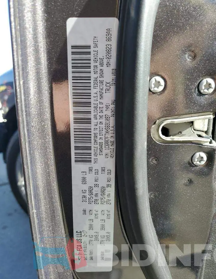 1C6RR7FTXHS691097 Photo# 12