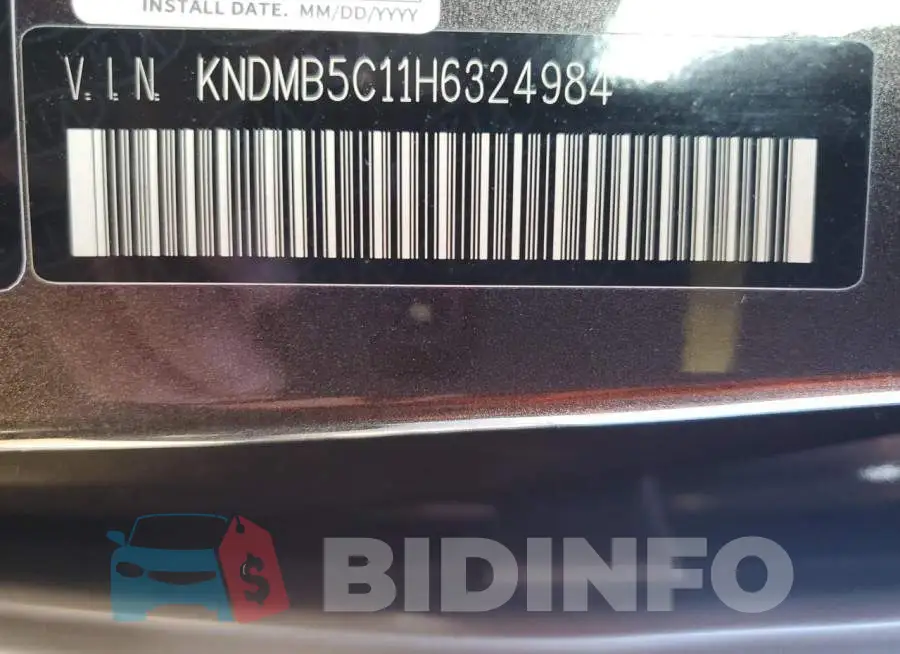 KNDMB5C11H6324984 Photo# 13