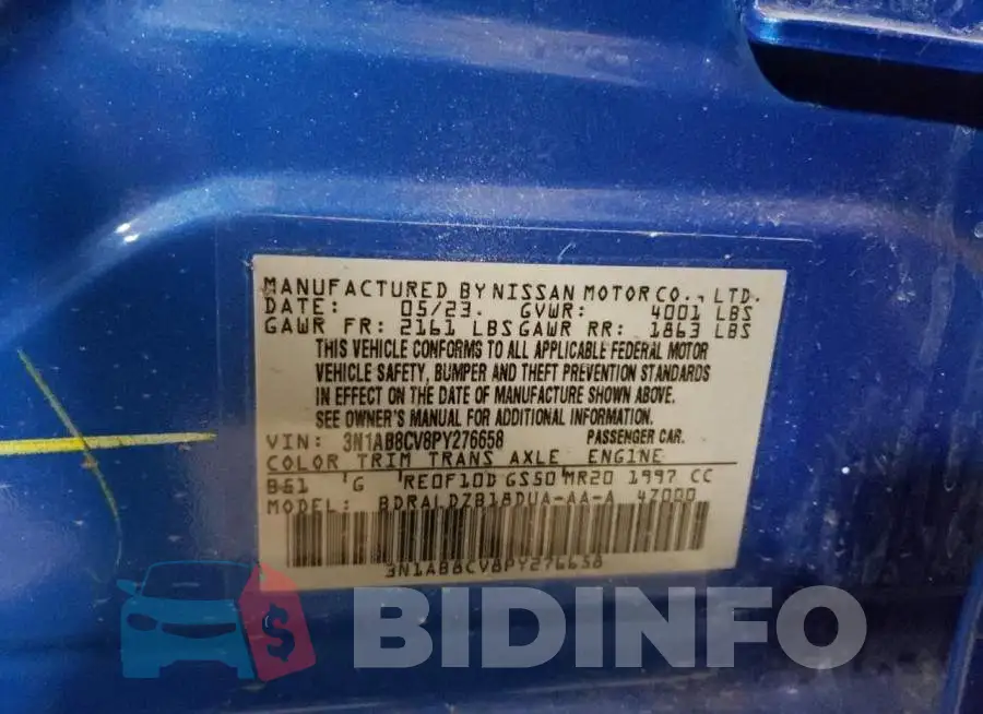 3N1AB8CV8PY276658 Photo# 12