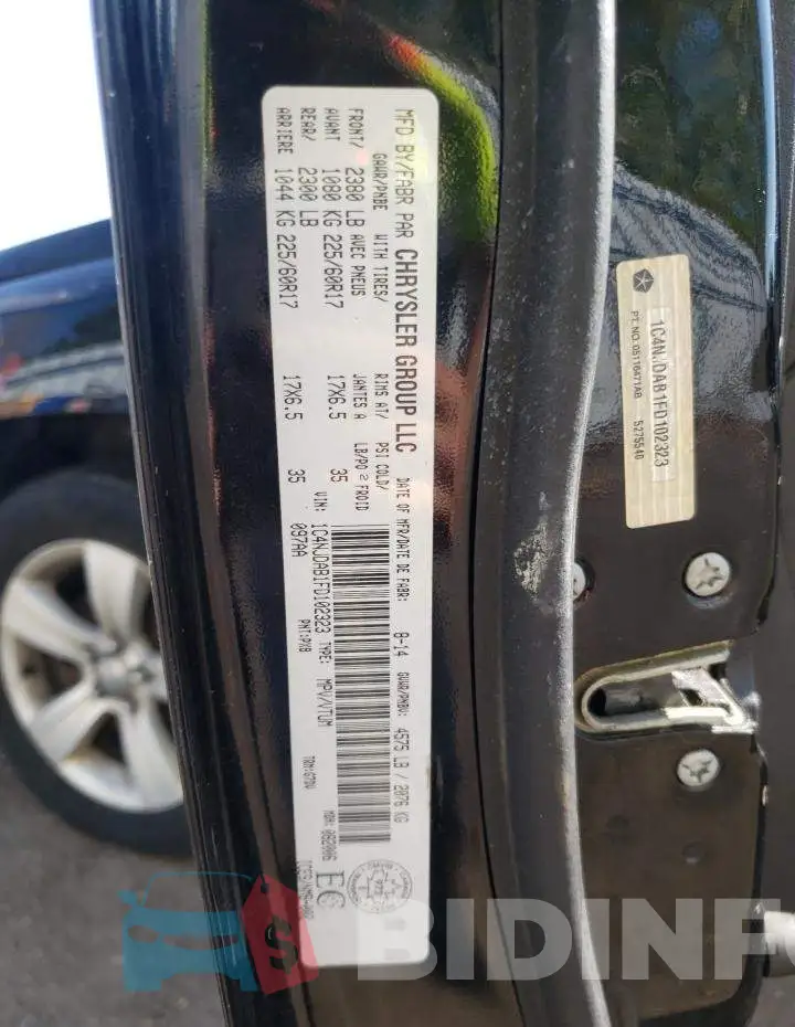 1C4NJDAB1FD102323 Photo# 13