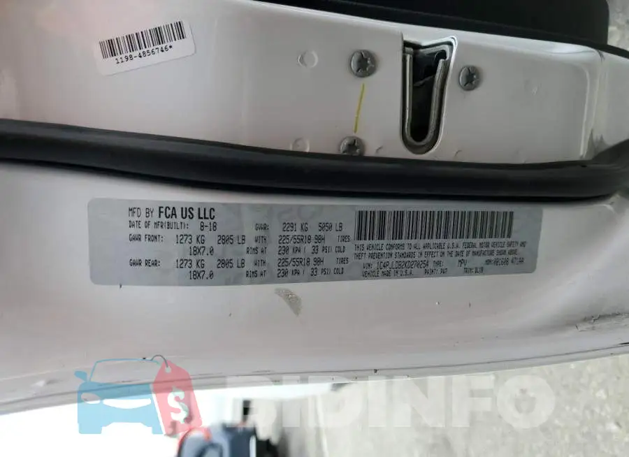 1C4PJLDB2KD270254 Photo# 12