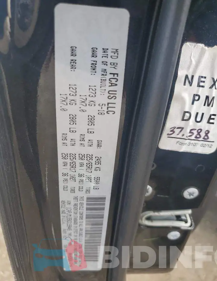 1C4PJMLB5KD199445 Photo# 12