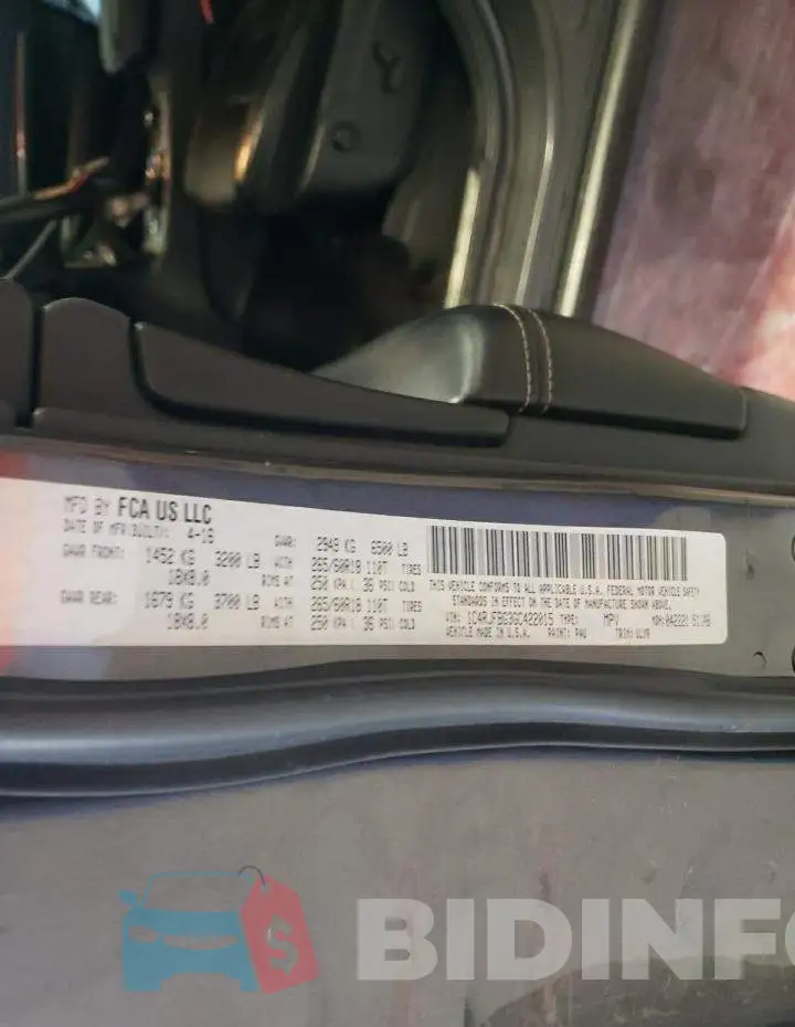 1C4RJFBG3GC422015 Photo# 13