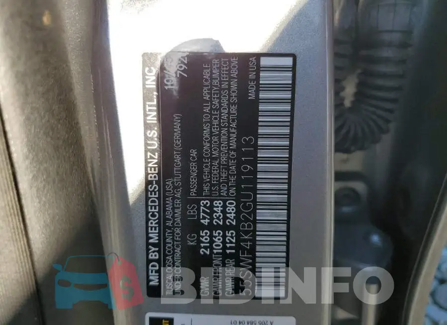 55SWF4KB2GU119113 Photo# 12