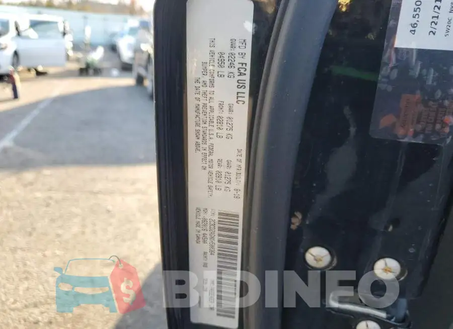 2C3CDZAGXKH500364 Photo# 12