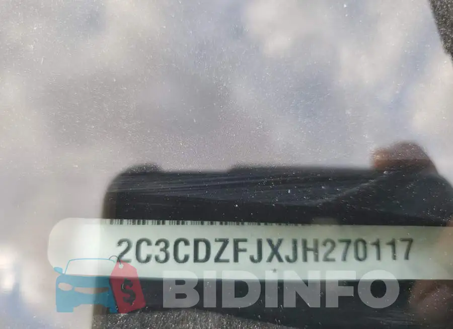 2C3CDZFJXJH270117 Photo# 12