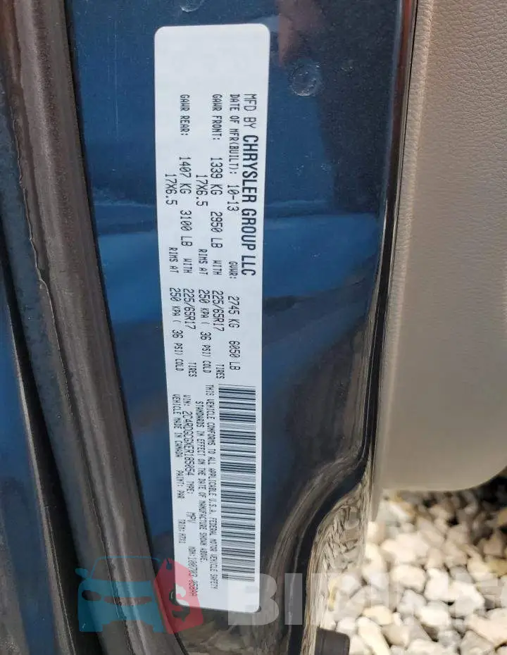 2C4RDGCGXER185054 Photo# 13