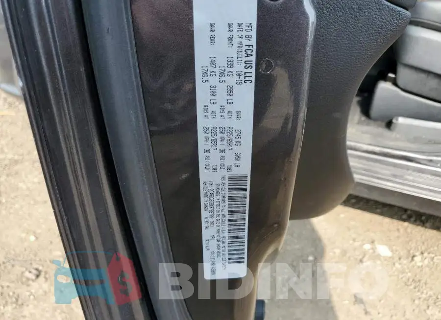 2C4RDGEG8KR788707 Photo# 13