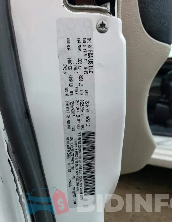 2C4RC1CG6FR755570 Photo# 13
