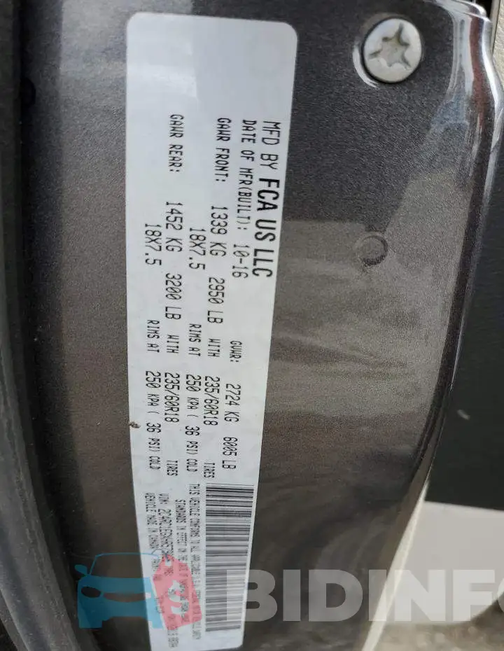 2C4RC1EGXHR579025 Photo# 12