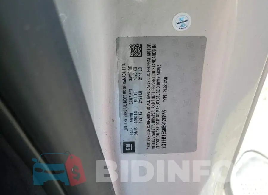 2G1FB1E36E9120856 Photo# 12