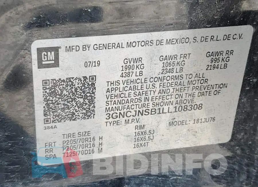 3GNCJNSB1LL108308 Photo# 14