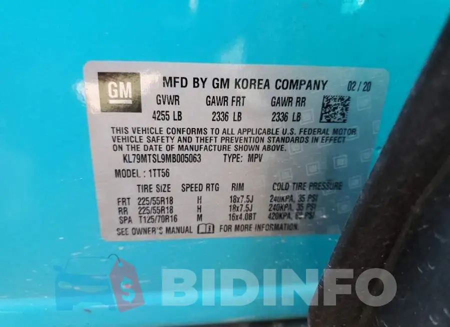 KL79MTSL9MB005063 Photo# 12
