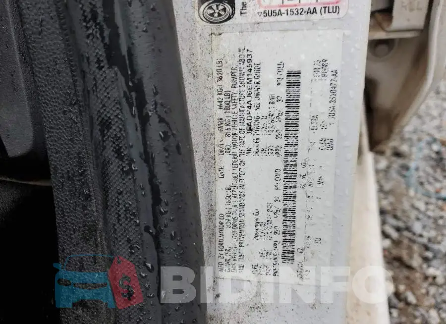 3FADP4AJ6EM145937 Photo# 12