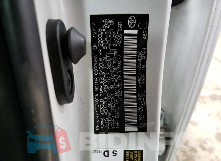 JTDZN3EU0FJ019477 Photo# 12