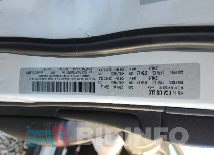 1C4RJEAG2HC605743 Photo# 12