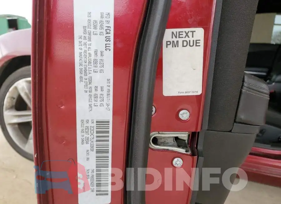 2C3CDXCT5JH169030 Photo# 12