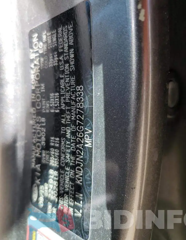 KNDJN2A26G7278338 Photo# 12